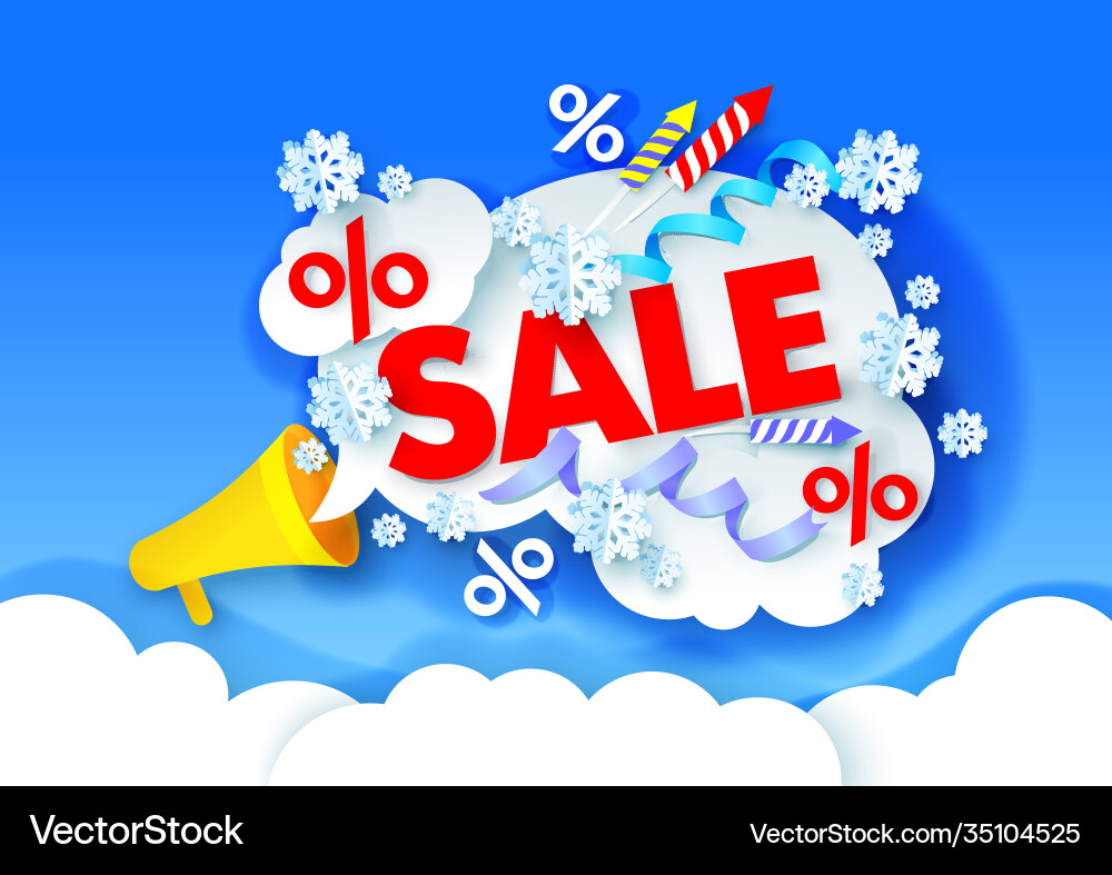 Weihnachtsverkauf Poster Banner Design Template Weihnachtsverkauf Poster Banner Design Template vektorbild