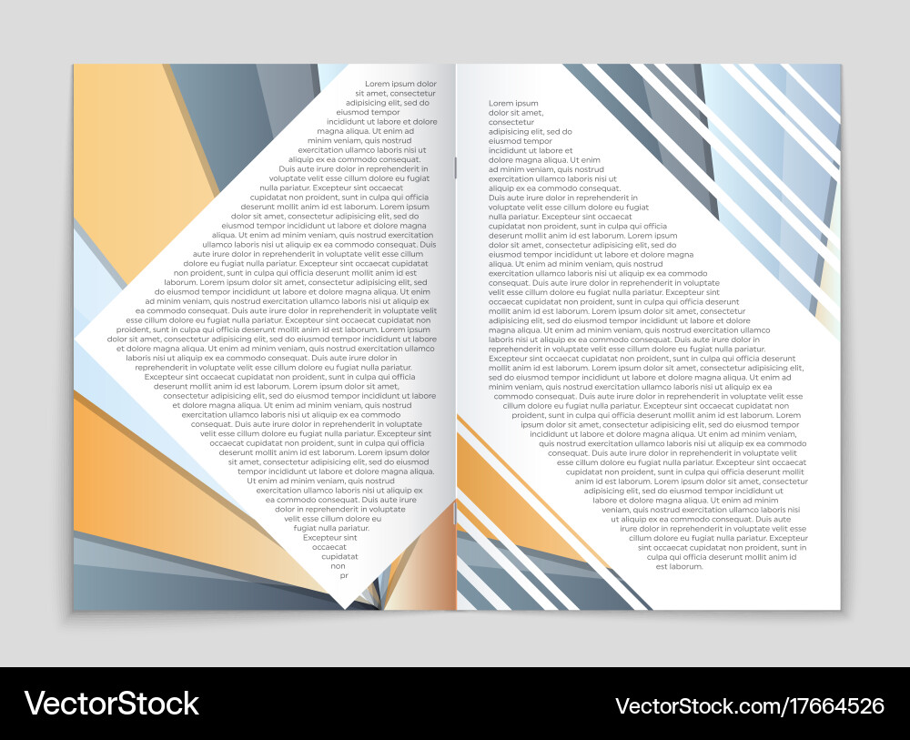 Abstract layout background set for art vector image