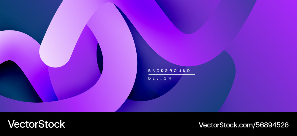 Abstract purple waves create dynamic backdrop Abstract purple waves create dynamic backdrop Vector Image