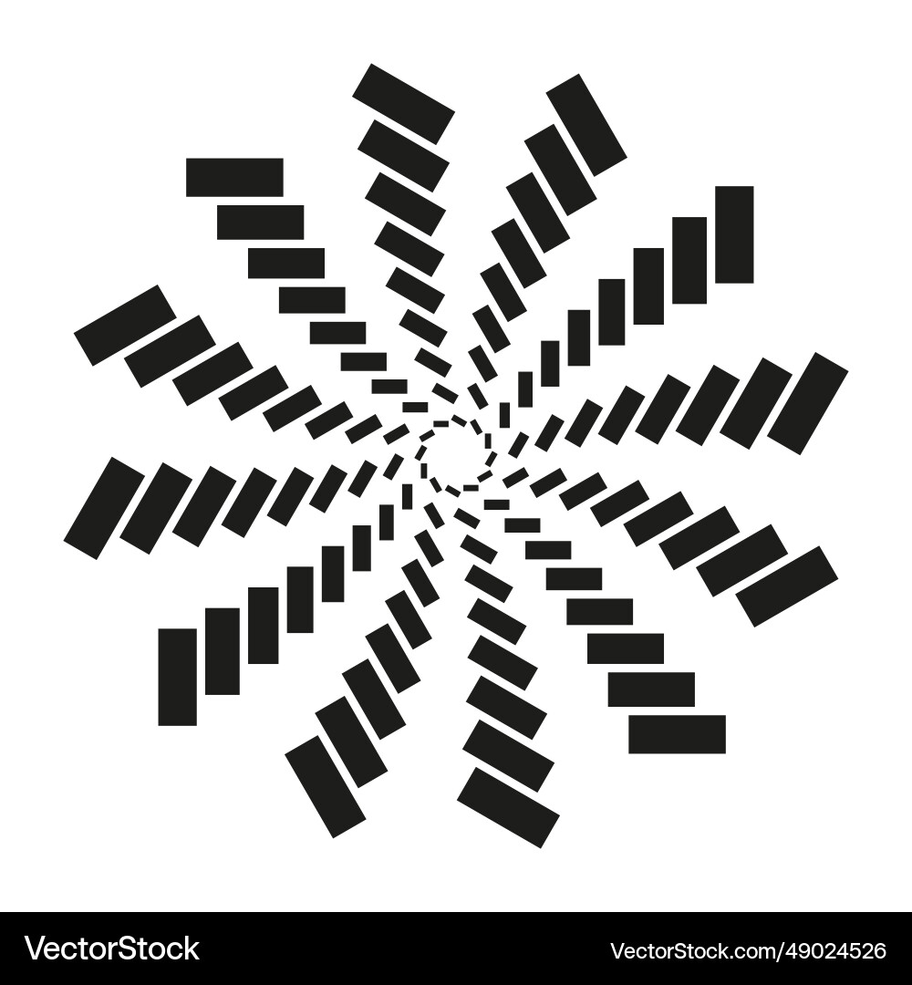 Black helical spiraling curl and curly shape Black helical spiraling curl and curly shape Vector Image