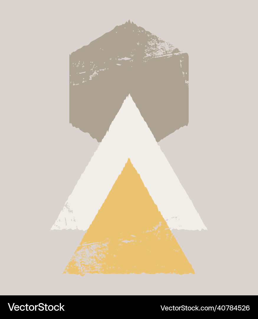 Minimalistic geometric abstract pattern flat Minimalistic geometric abstract pattern flat vector image