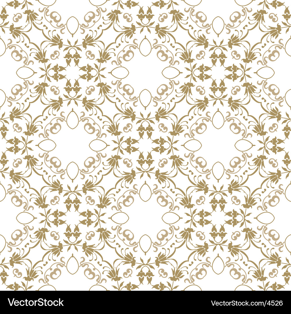 Seamless wallpaper Royalty Free Vector Image - VectorStock