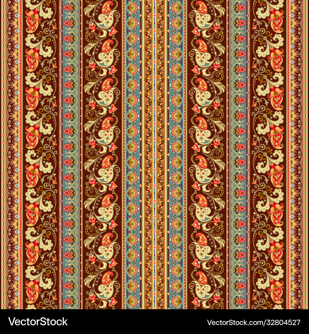Abstract ethnic stripe pattern background Abstract ethnic stripe pattern background Vector Image