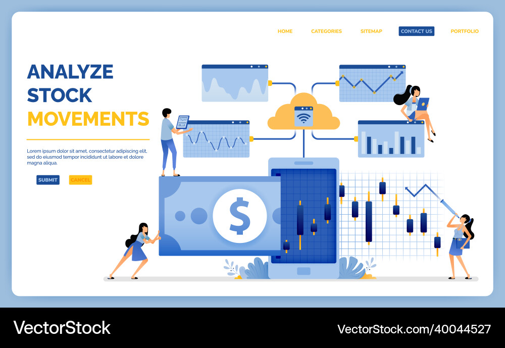 Design of apps that are connected to artificial Vector Image