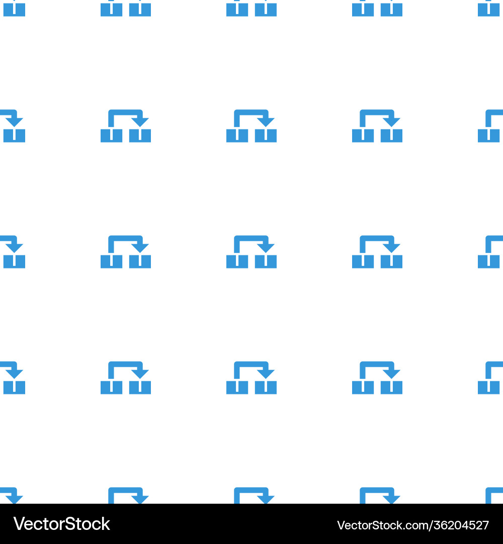 Object move icon pattern seamless white background vector image
