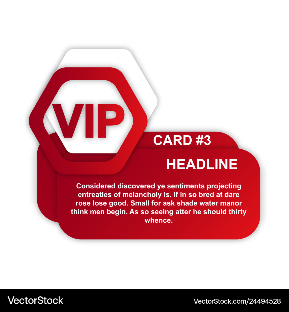 Abstract paper infographic internal and external Vector Image