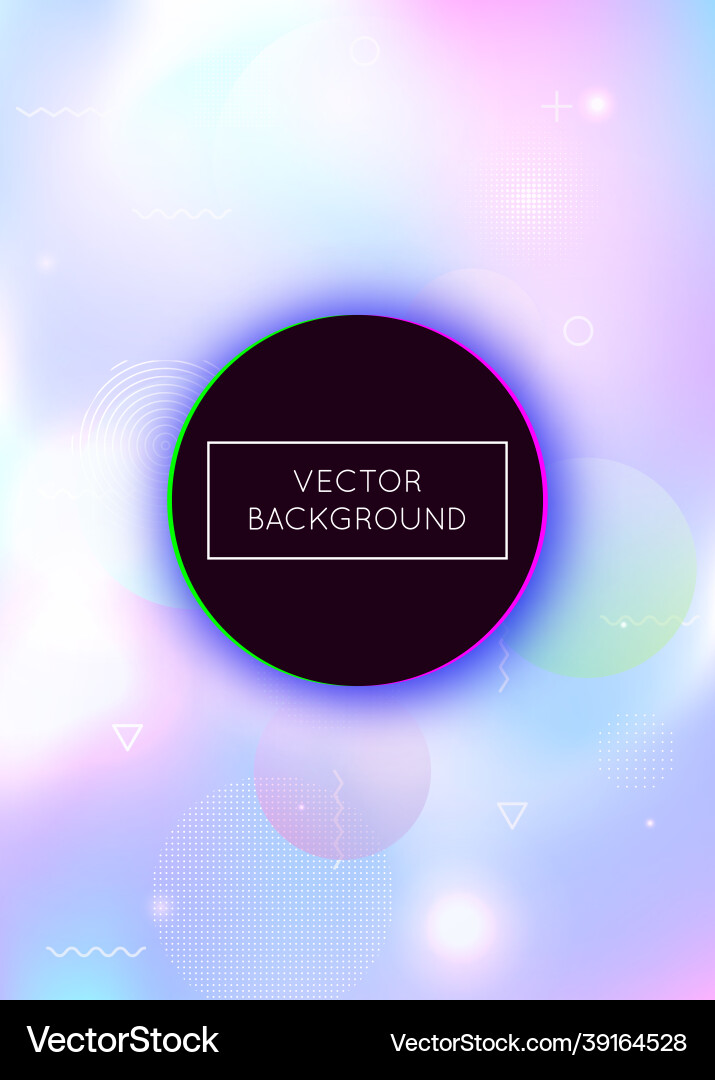 Dynamic shape background with liquid fluid Vector Image