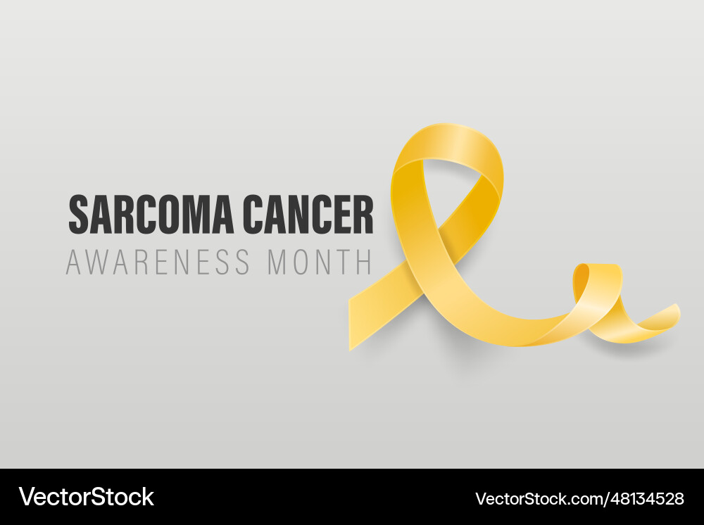 Sarcoma Knochenkrebs Bannerkarte Sarcoma Knochenkrebs Bannerkarte vektorbild