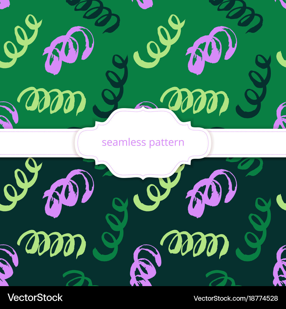 Seamless pattern abstract background vector image