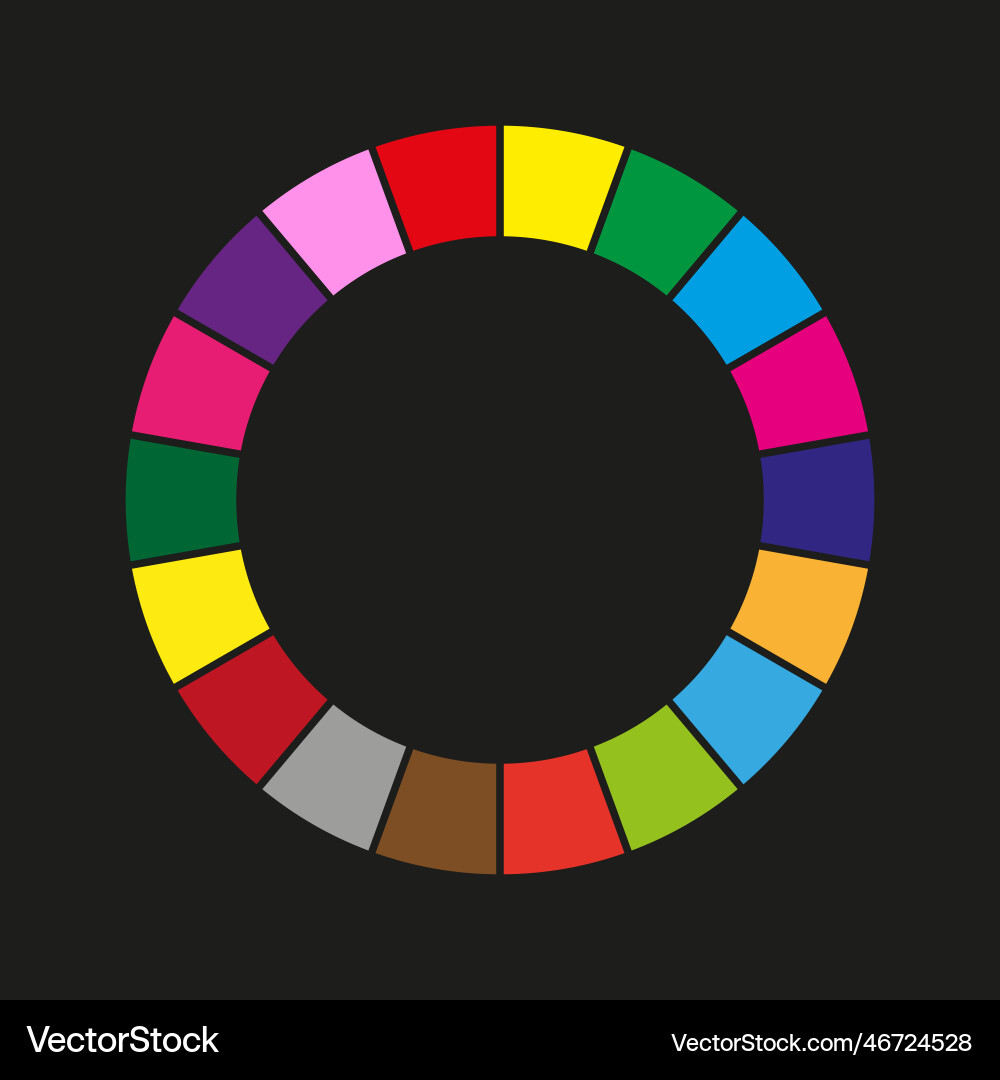 Section segmented circle abstract dashed lines Section segmented circle abstract dashed lines vector image