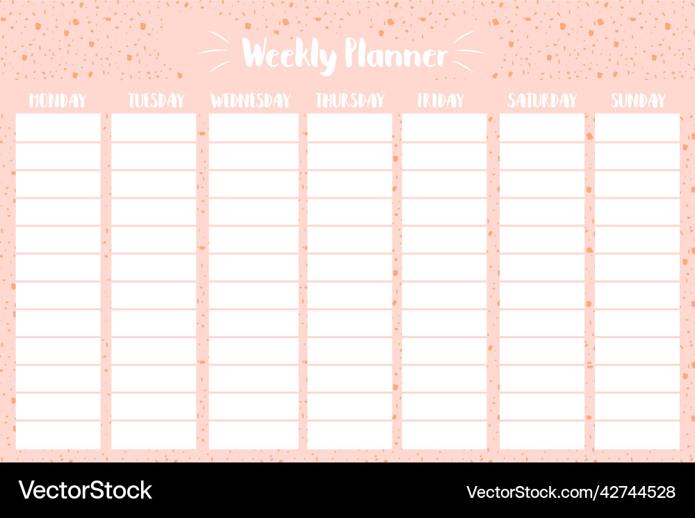 weekly-planner-schedule-template-sheet-printable-vector-image