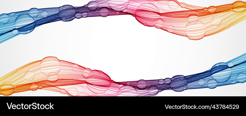 Abstract background of a color wave Abstract background of a color wave vector image
