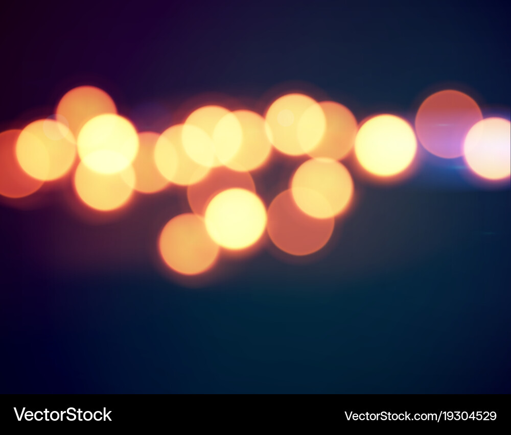 Abstract bokeh background vector image