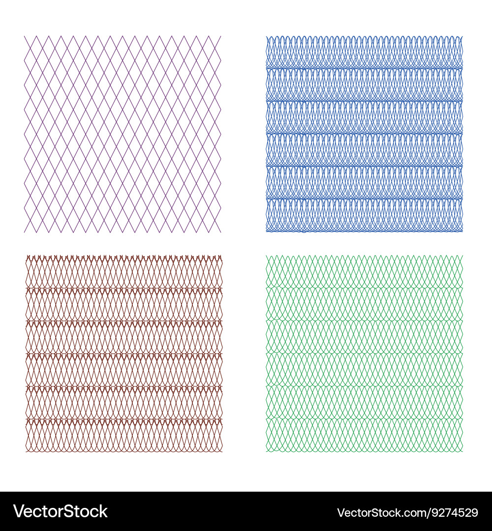 Background pattern for certificate Vector Image