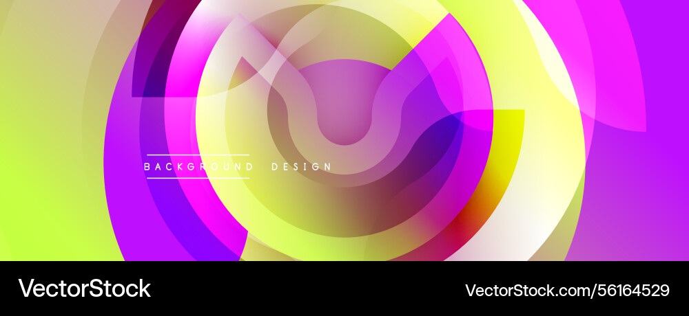 Bright colorful abstract design overlapping Bright colorful abstract design overlapping vector image