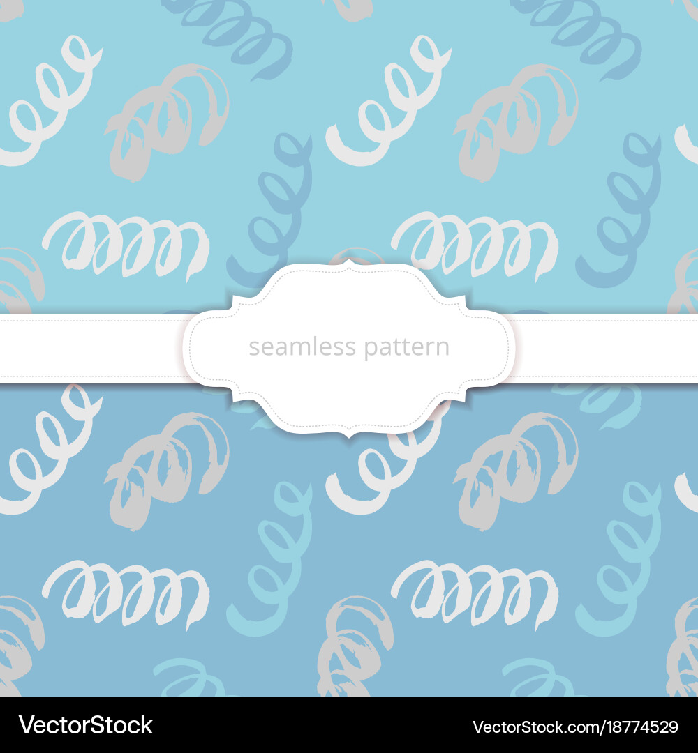 Seamless pattern abstract background vector image