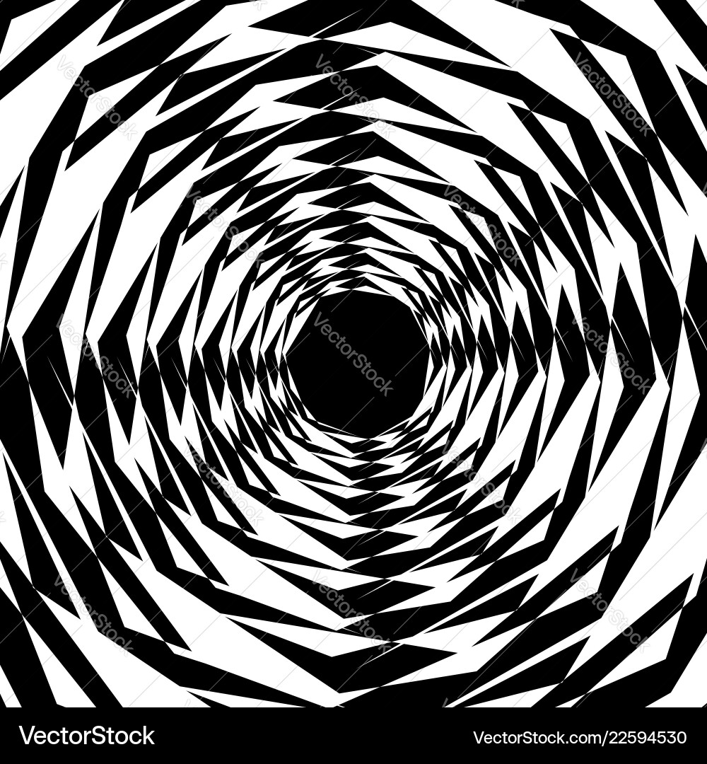 Concentric geometric hexagons octagons abstract Concentric geometric hexagons octagons abstract vector image