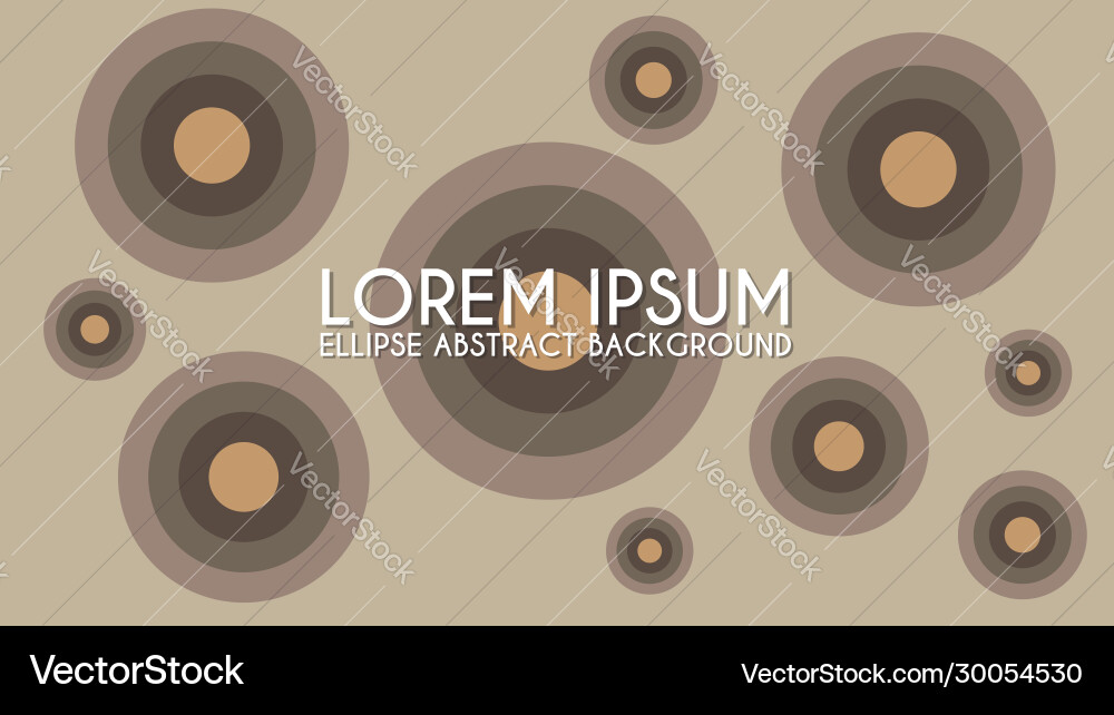 Ellipse abstract background design template gray Ellipse abstract background design template gray Vector Image