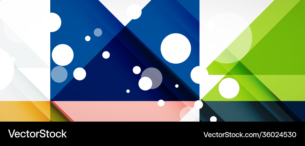 Geometric abstract background techno color Vector Image