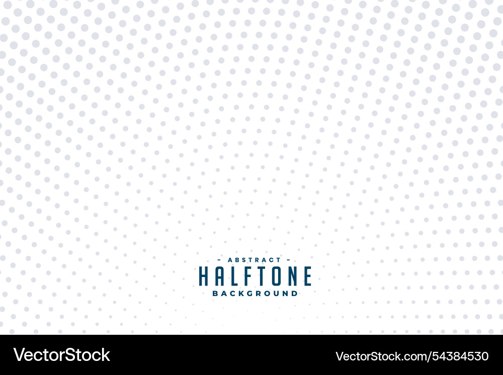 Halftone style abstract dotted texture backdrop vector image