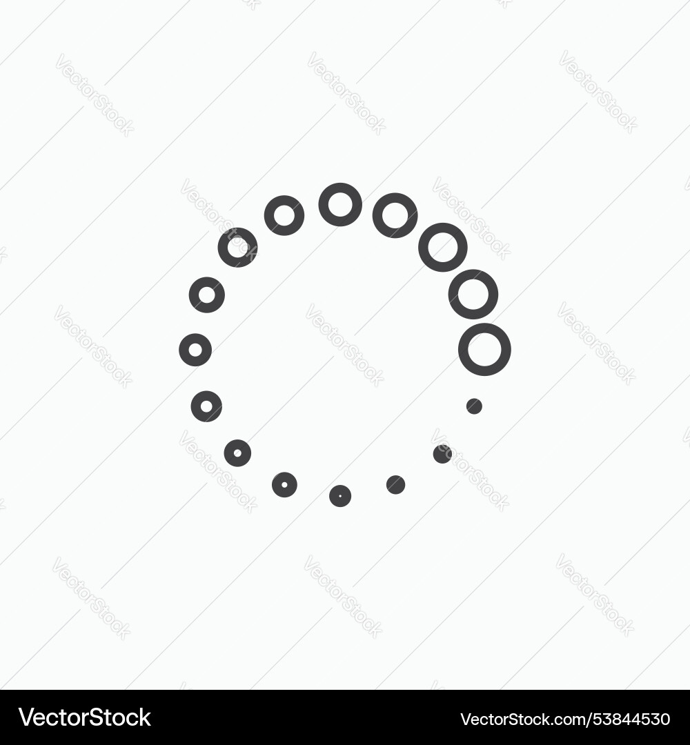 Loading icon set Vector Image