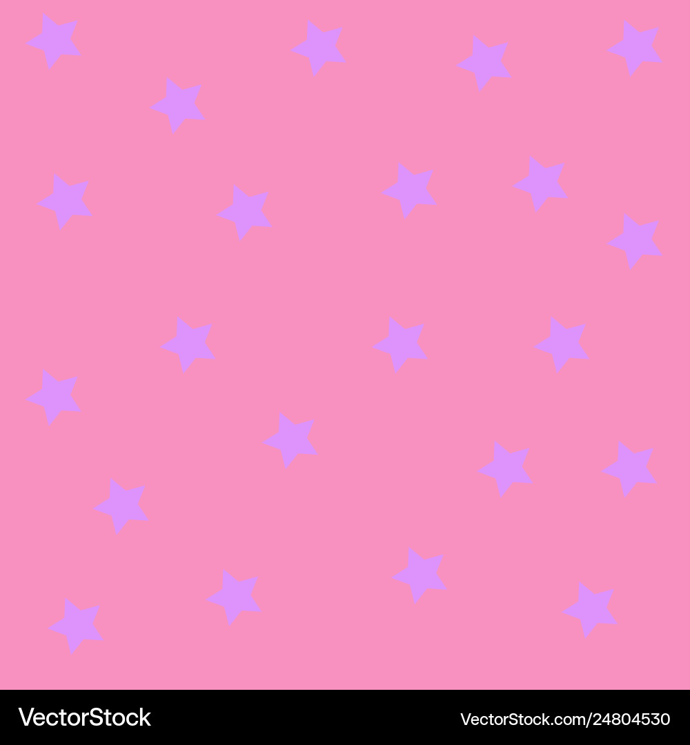 Pattern small scattered stars on plain backdrop vector image