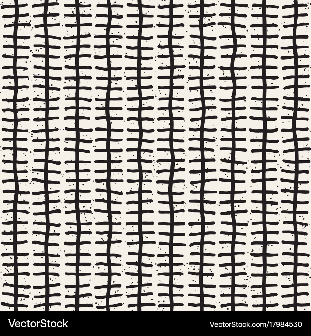 Seamless pattern with hand drawn lines abstract Vector Image
