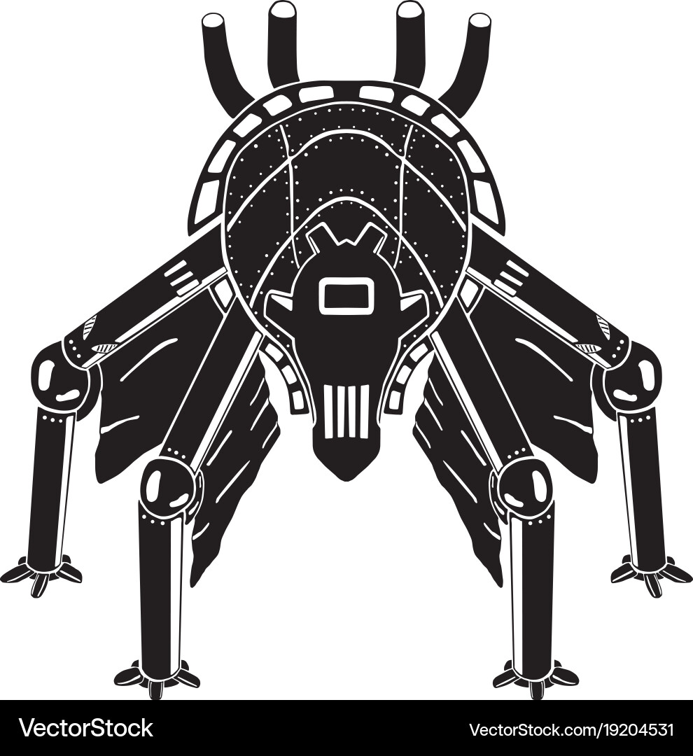 Robot vector image