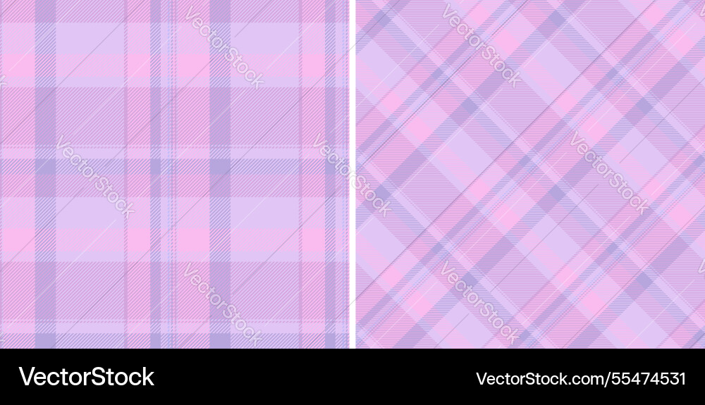 Seamless check of textile texture pattern Seamless check of textile texture pattern Vector Image