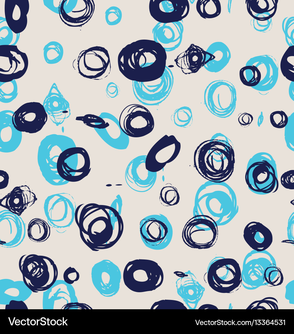 Sketchy Dot Pattern Vector Image