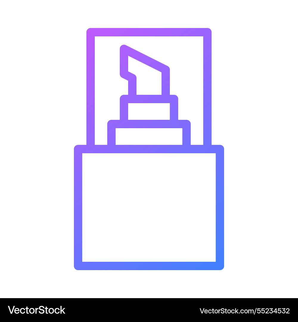 Gradient marker icon for web and app design tool Vector Image