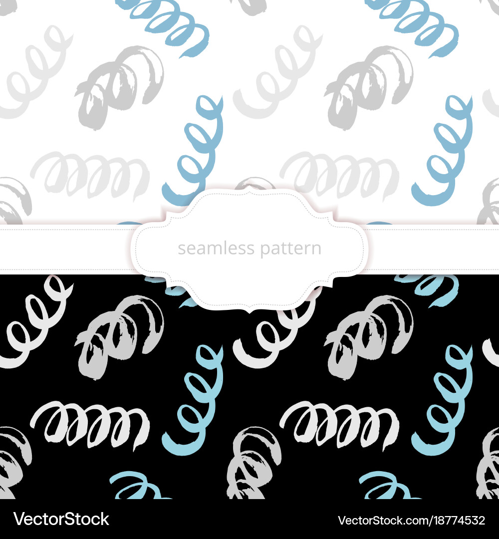Seamless pattern abstract background vector image