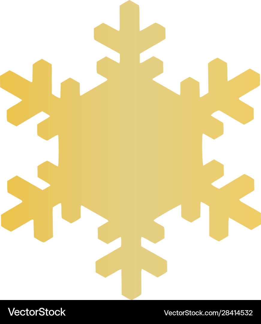 Snowflake icon for web Vector Image