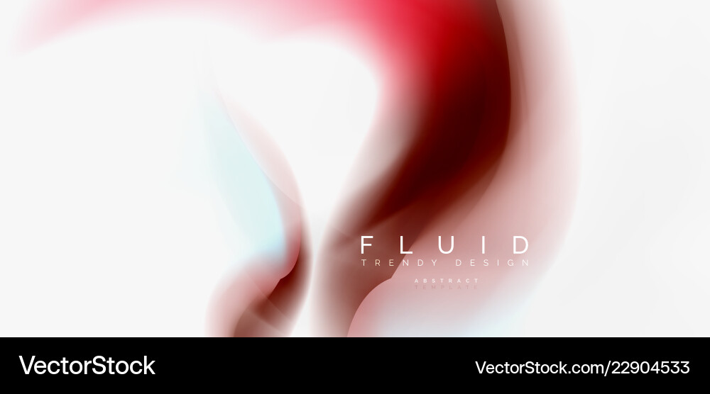 Fluid flowing wave abstract background Fluid flowing wave abstract background Vector Image