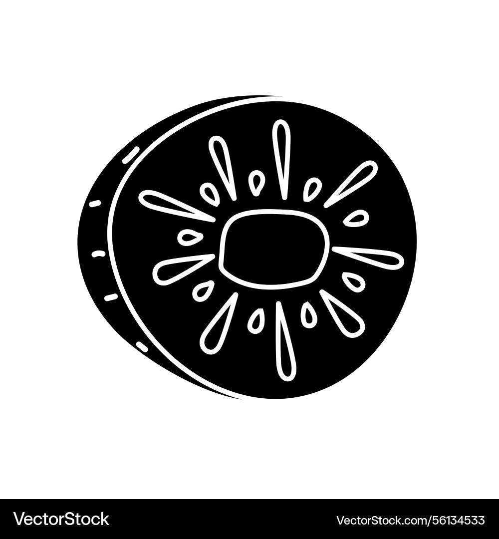 Modern abstract of a round object Modern abstract of a round object Vector Image