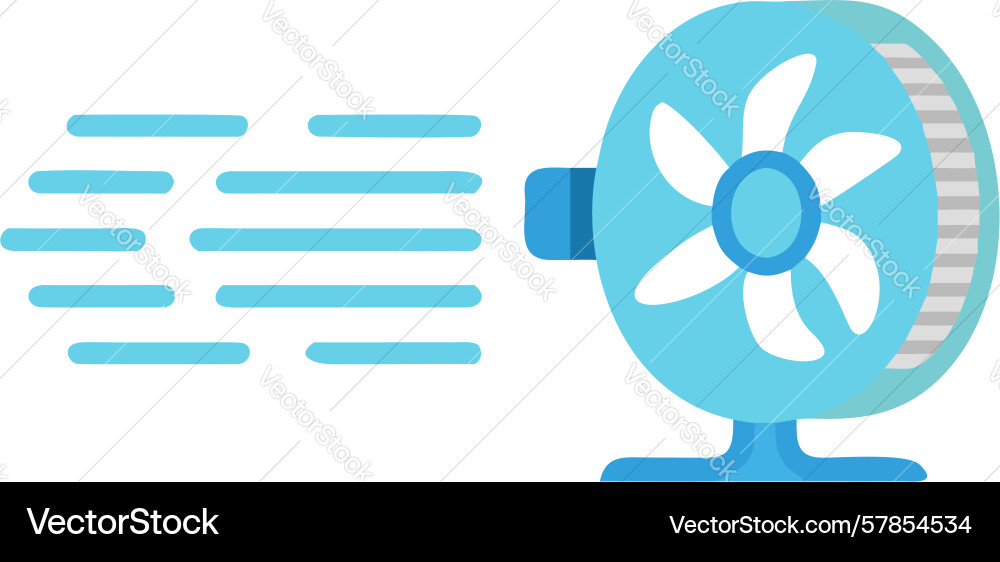 Abstract flowing air wave pattern design Vector Image