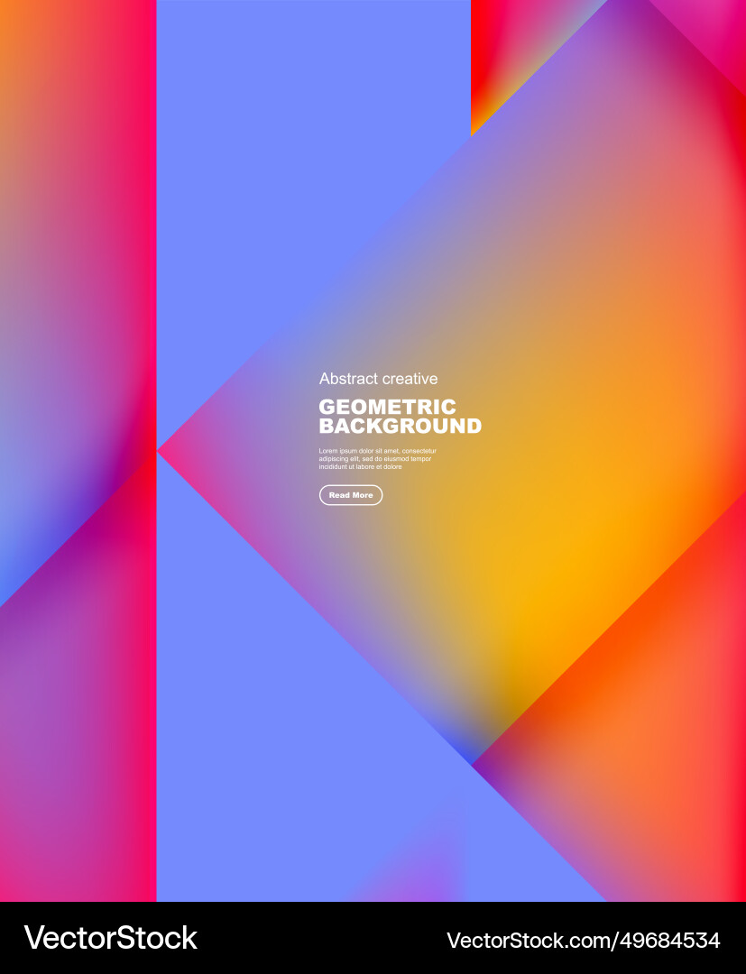 Gradient triangles abstract background Gradient triangles abstract background Vector Image