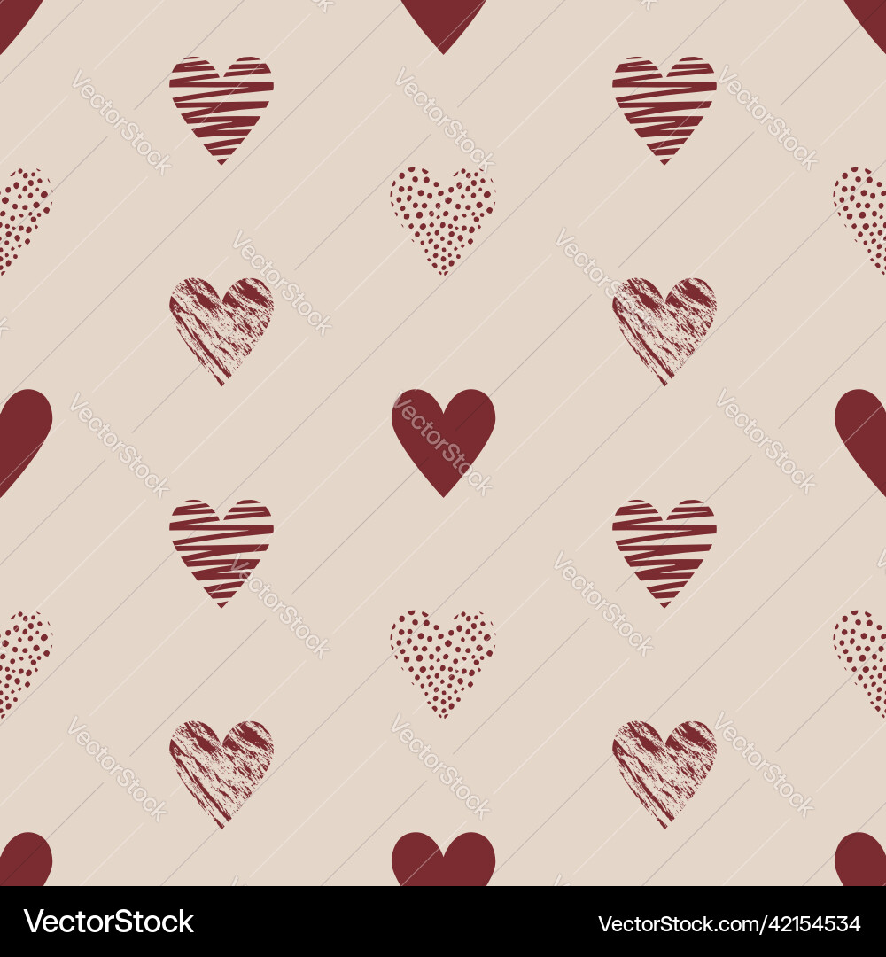 Seamless pattern with simple textured hatched Seamless pattern with simple textured hatched vector image