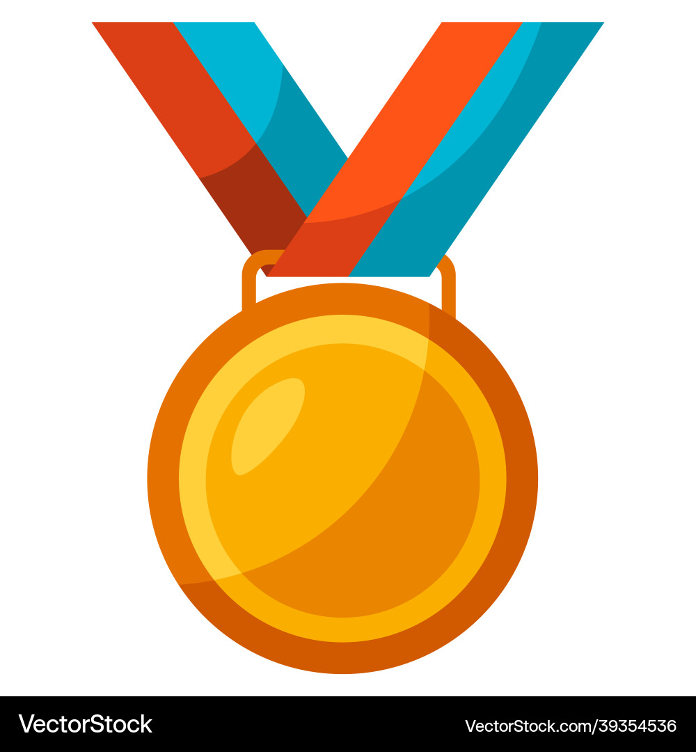 Goldmedaillenpreis für Sport Goldmedaillenpreis für Sport vektorbild