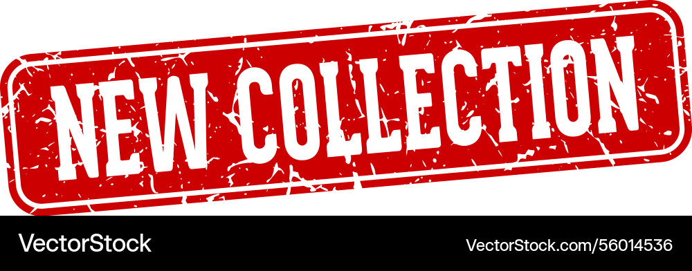 New collection rectangular sign Royalty Free Vector Image