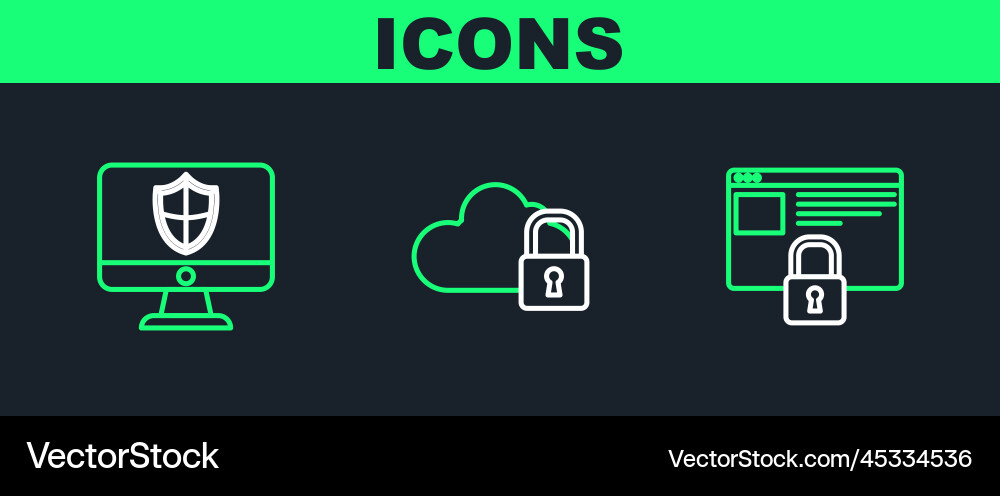 Stellen Sie Ihre Website sicher mit https ssl Stellen Sie Ihre Website sicher mit https ssl vektorbild