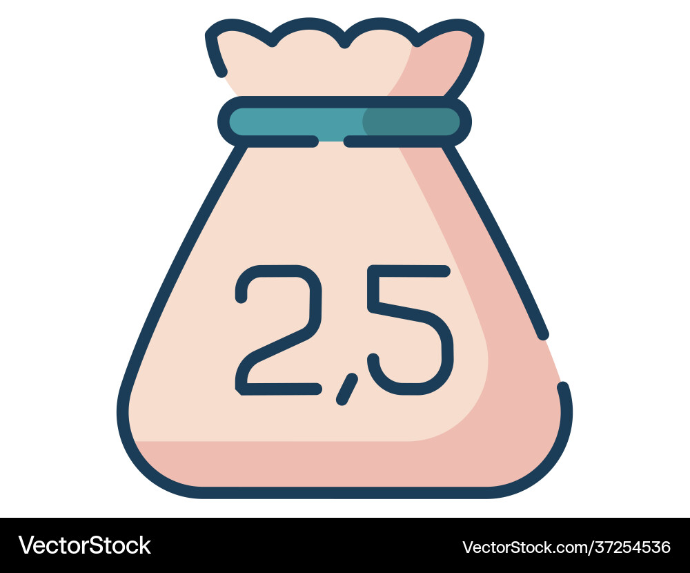 Zakat charity giving ramadan single isolated icon Zakat charity giving ramadan single isolated icon Vector Image