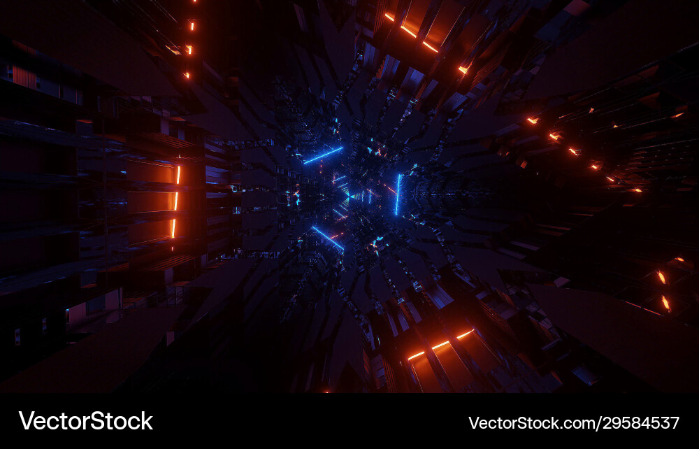 4kähd 3d Hintergrund Tapete leuchten Neon 4kähd 3d Hintergrund Tapete leuchten Neon Vektorbild