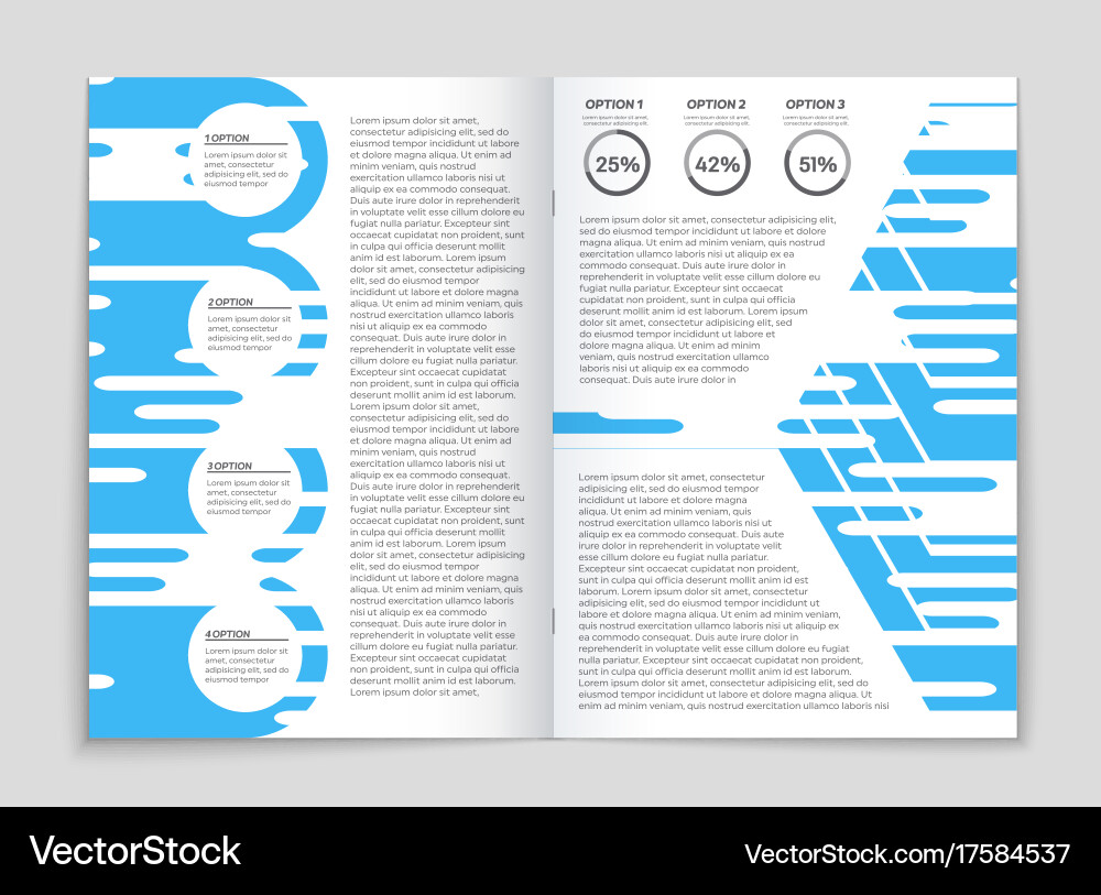 Abstract layout background set for art Vector Image