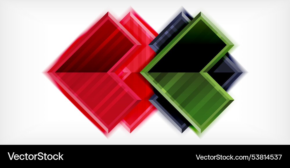 Arrow symbols created with 3d effects and line Arrow symbols created with 3d effects and line Vector Image