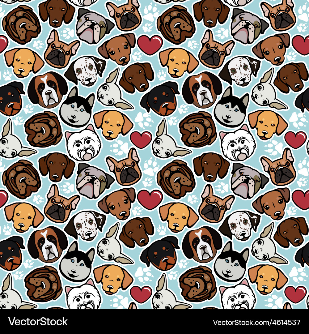 Dog collection Royalty Free Vector Image - VectorStock