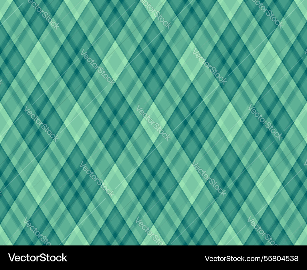 Abstract teal and green diagonal plaid pattern Abstract teal and green diagonal plaid pattern Vector Image