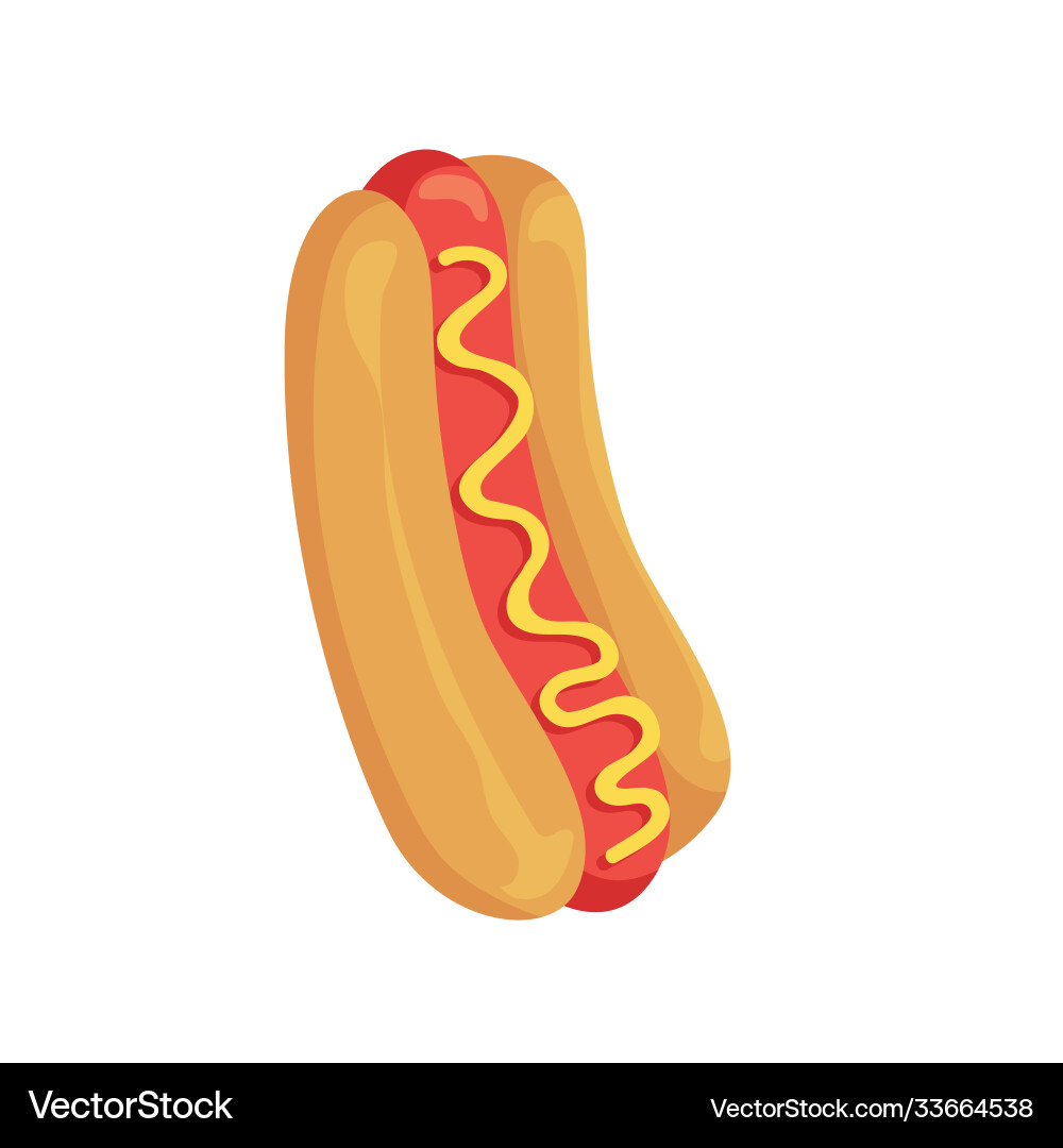 Doughnut design flat objects Vector Image