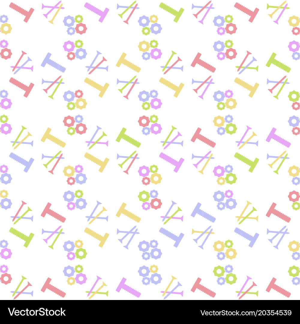 Building seamless pattern Vector Image