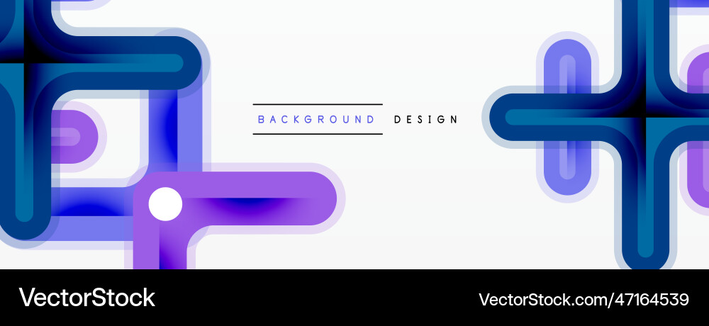 Cross line background minimal geometric template Cross line background minimal geometric template vector image